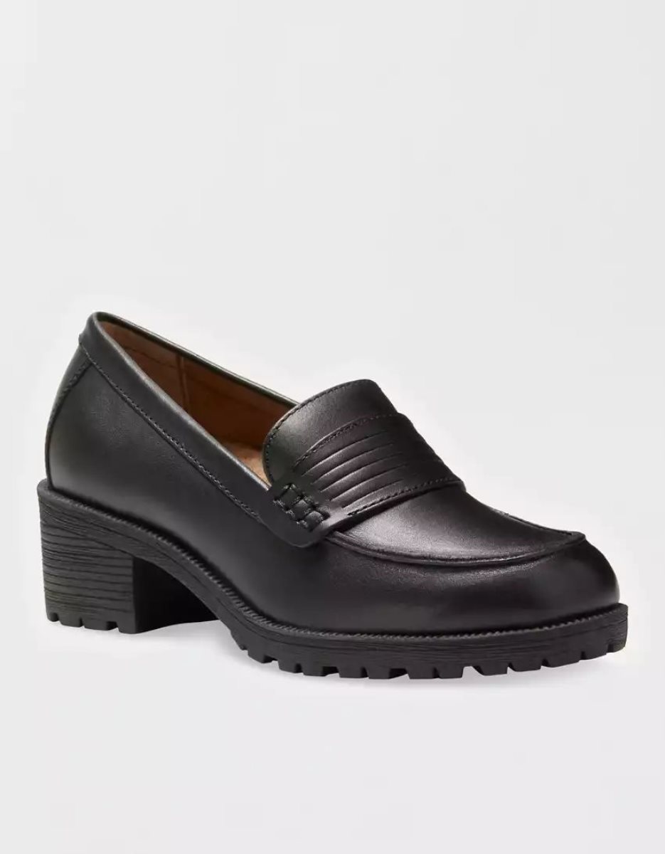 Loafers American Eagle Eastland Newbury Penny Noir Femme | OOX-36039688